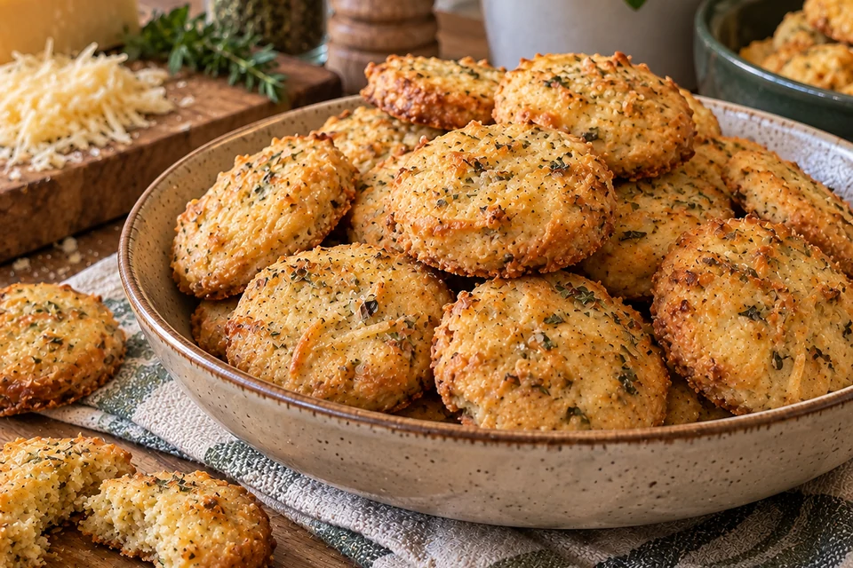 Biscoitinho de Queijo e Ervas