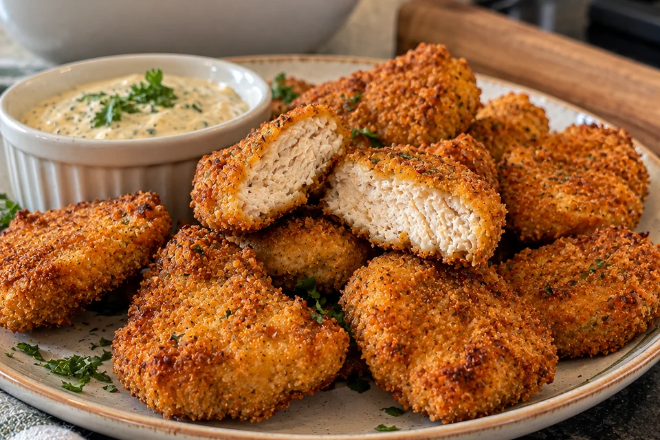 Nuggets Crocantes de Frango